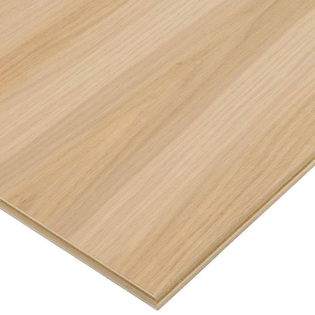 Columbia Forest Products 3/4 in. x 2 ft. x 8 ft. PureBond White Oak Plywood Project Panel (Free Custom Cut Available) 2618