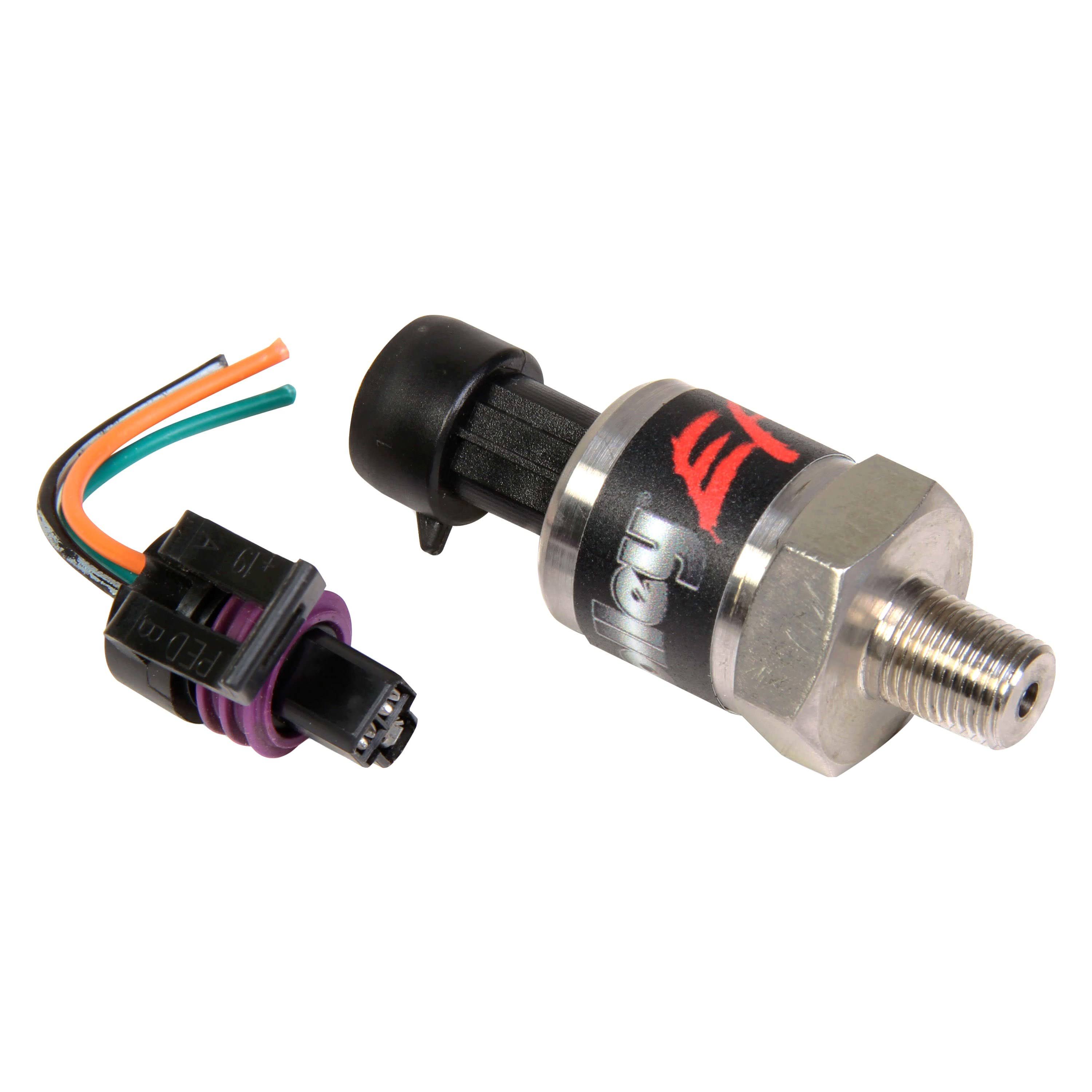 Holley EFI- 100 PSI Stainless Pressure Sensor; 0-100 PSI Stainless Pressure Sensor; 554-102