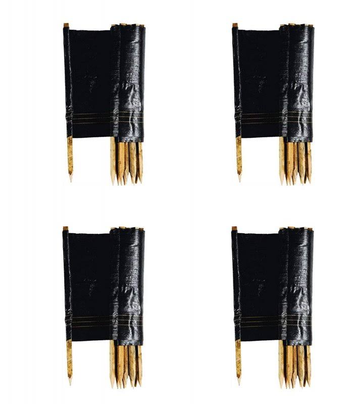 Tenax 31900500 Silt Fence, 2 by 100-Feet, 2' x 100', Black (Pack of 4)