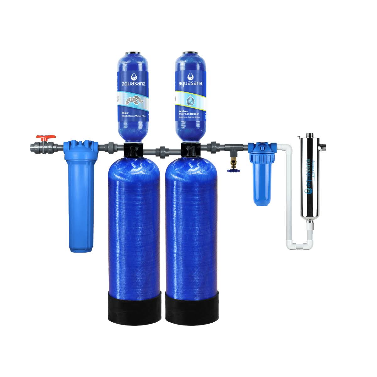 Rhino Well Water with UV Whole House Filter | Aquasana