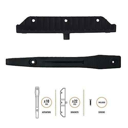 Nuvo Iron LSB48 Louver Shutter & Blinds Hardware System