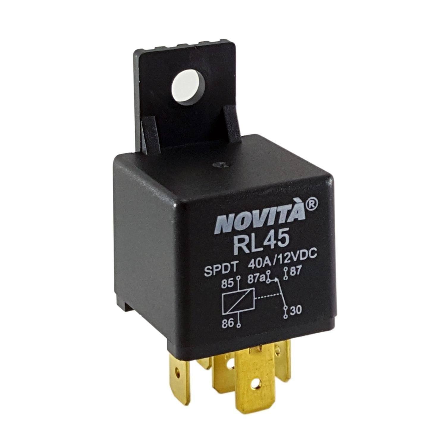 Novita 40 Amps SPDT Accessory Relay at AutoZone RL45-C