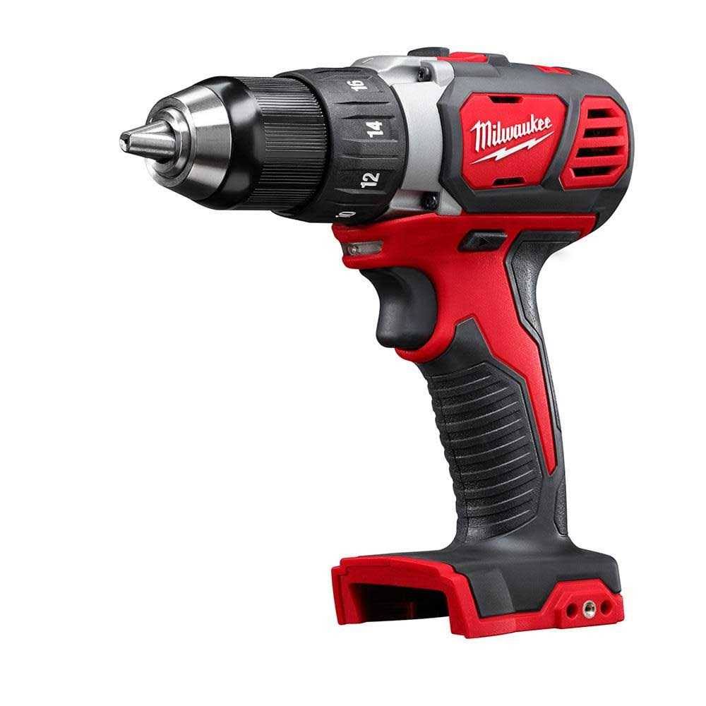 Milwaukee M18 18V Cordless Lithium-Ion Compact Drill Driver- 1/2 in.