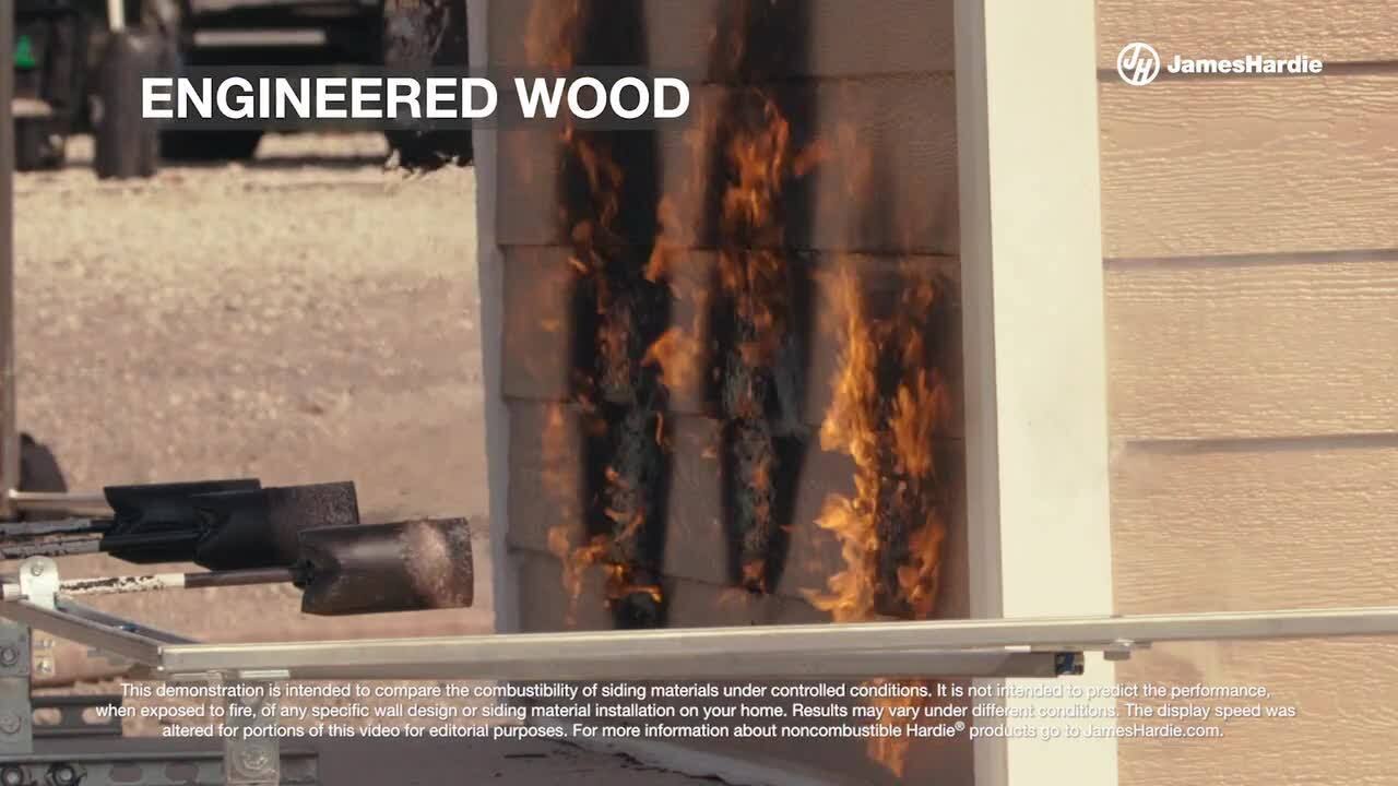 James Hardie Statement Collection Sample 0.312-in x 6.25-in x 4-in Light Mist Fiber Cement Sample 6000666