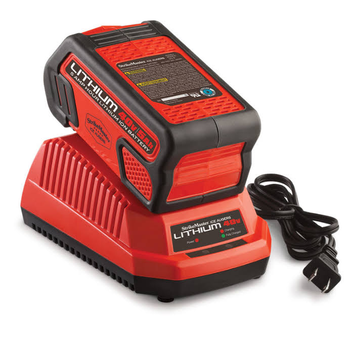 StrikeMaster Lithium 40V Lazer Ice Auger- 8 in