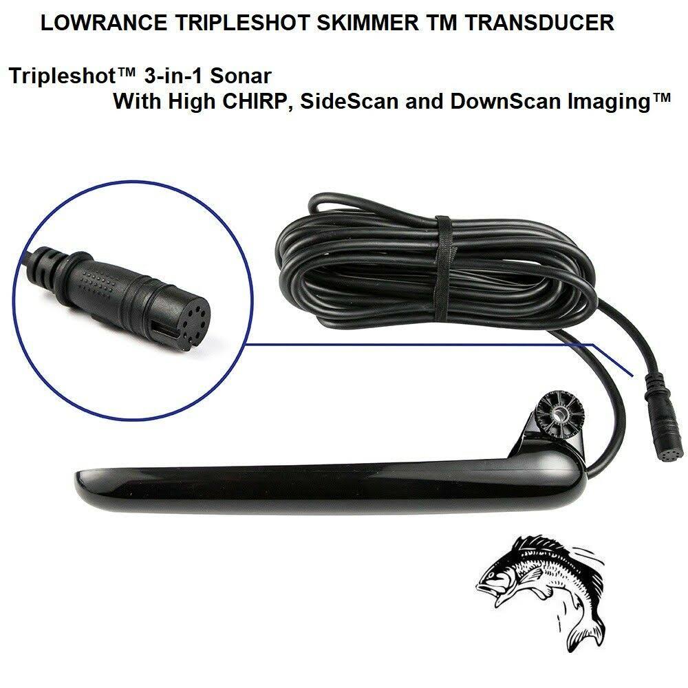 Lowrance Tripleshot Skimmer Transducer