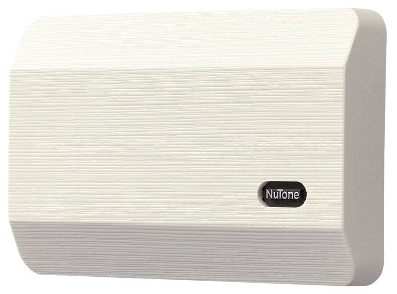Nutone LA11WH Decorative Wired Two-Note Door Chime White Textured