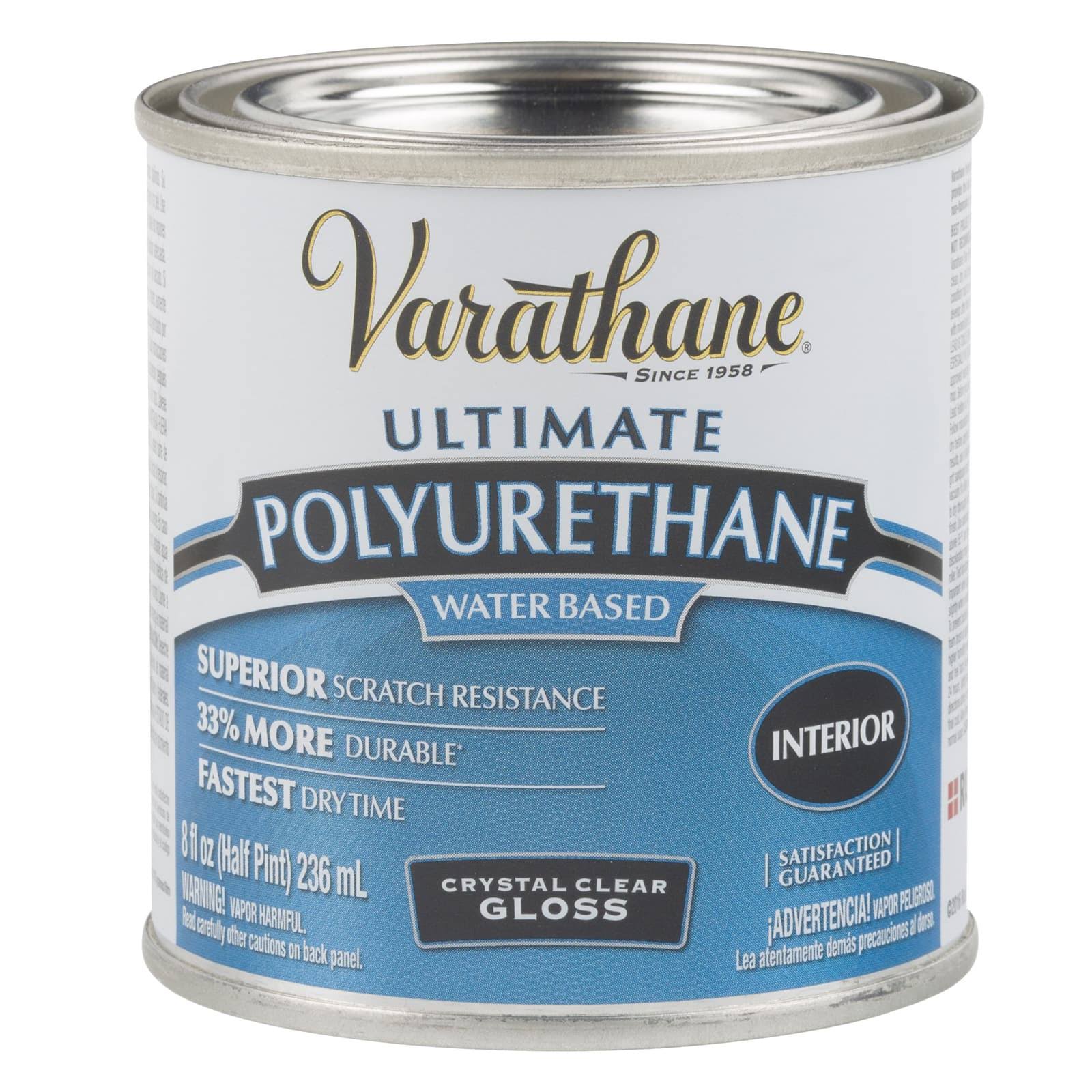 Varathane Gloss Water Based Ultimate Polyurethane- 8 fl oz