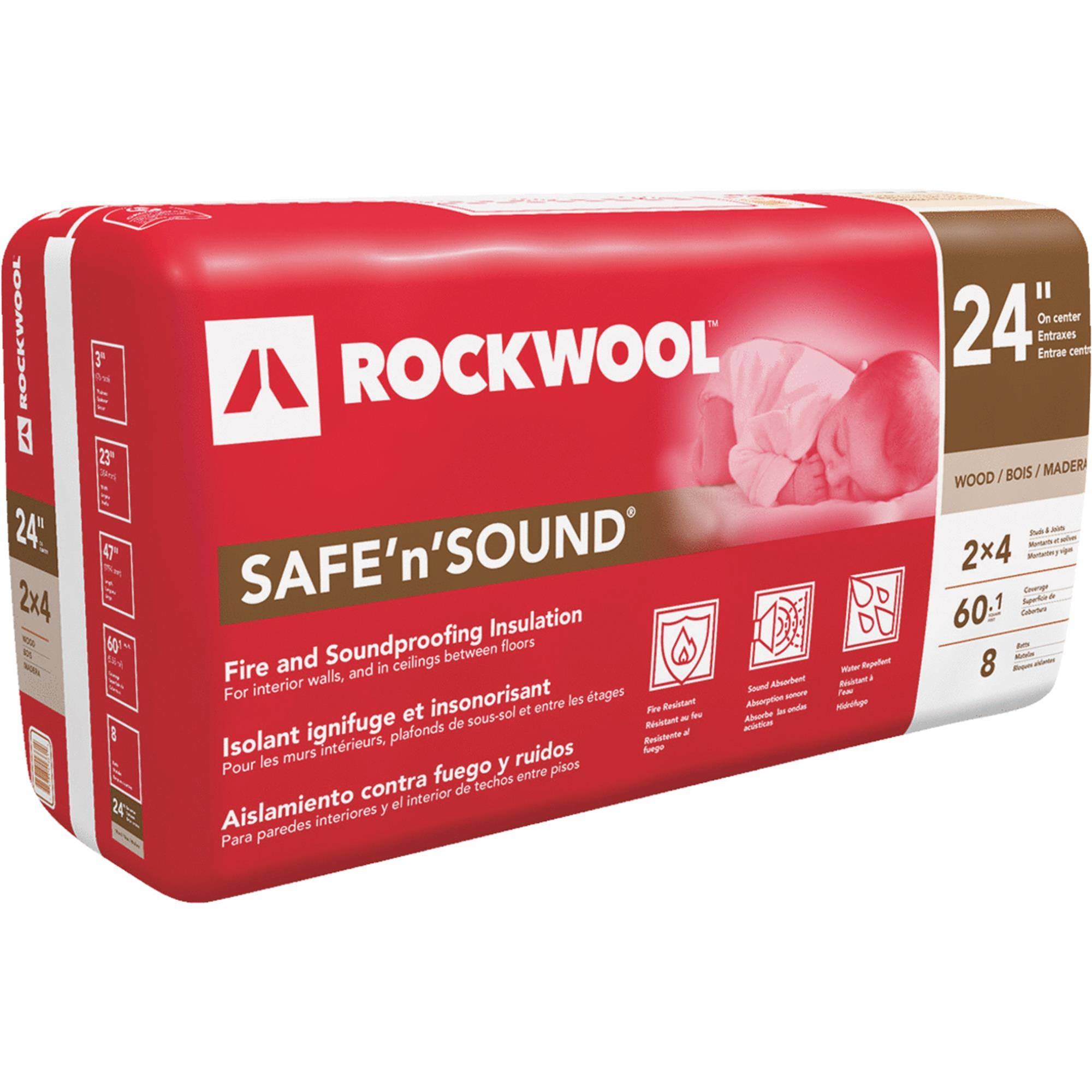 Rockwool Safe'n'Sound Stone Wool Insulation RXSS323