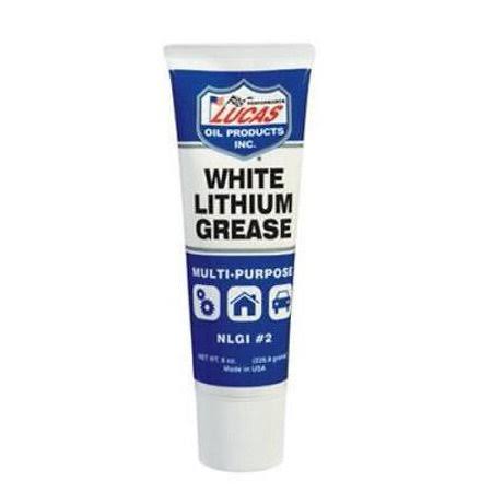 Lucas Oil 10533 White Lithium Grease, 8 oz, Men's, Size: 8 Ounce
