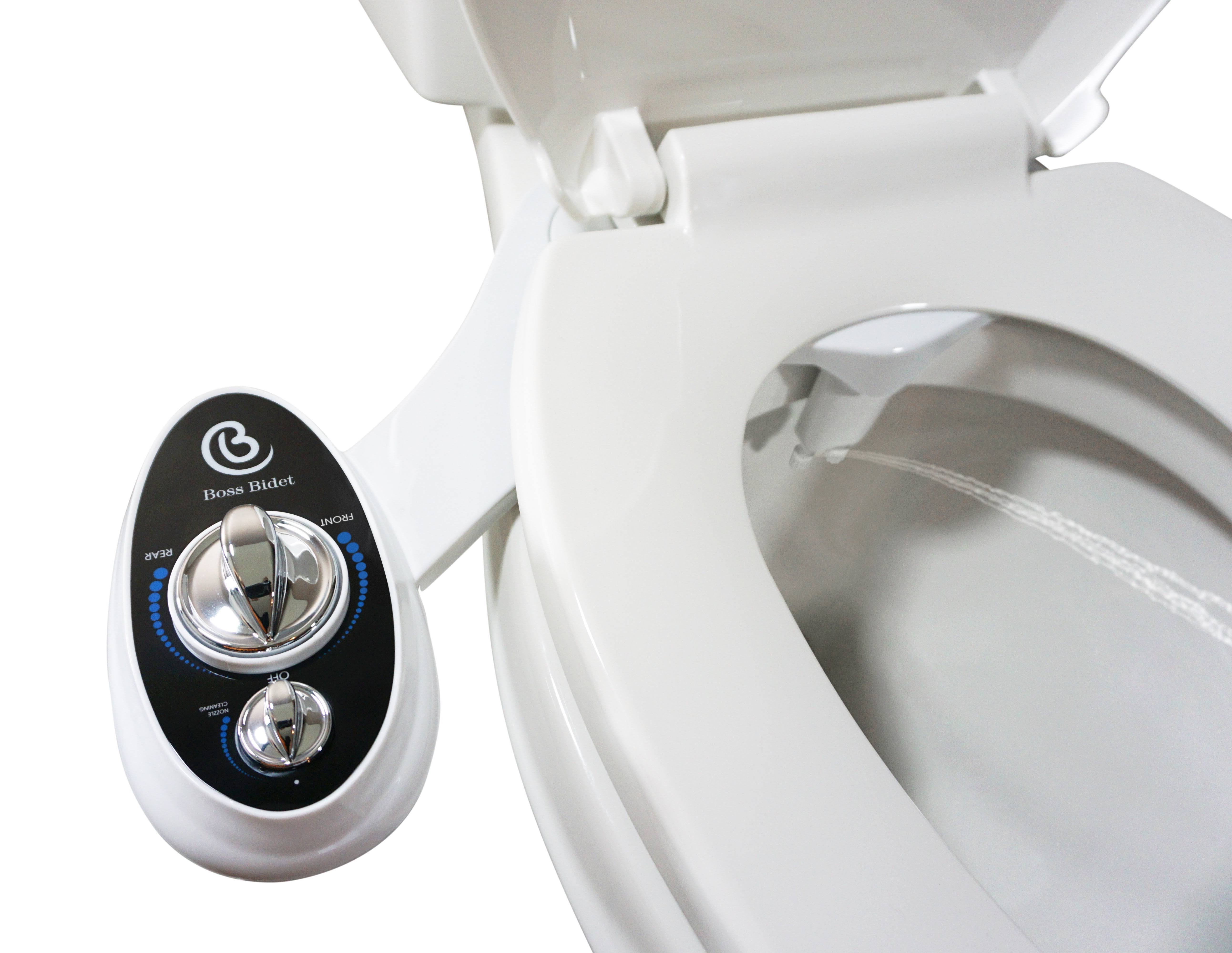 Boss Bidet Luxury Toilet Attachment (Black)