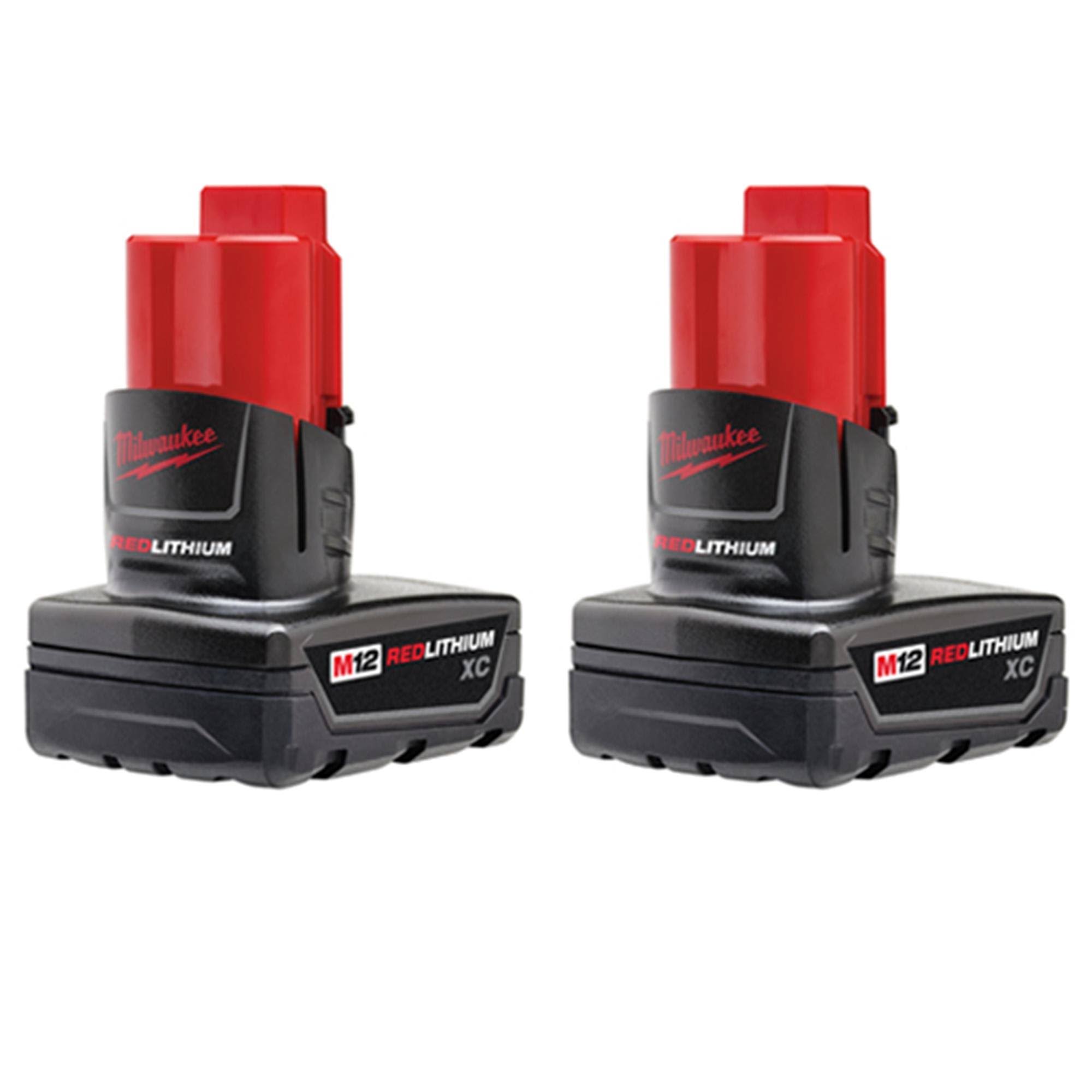 Milwaukee 48-11-2412 M12 XC Battery 2 Pack