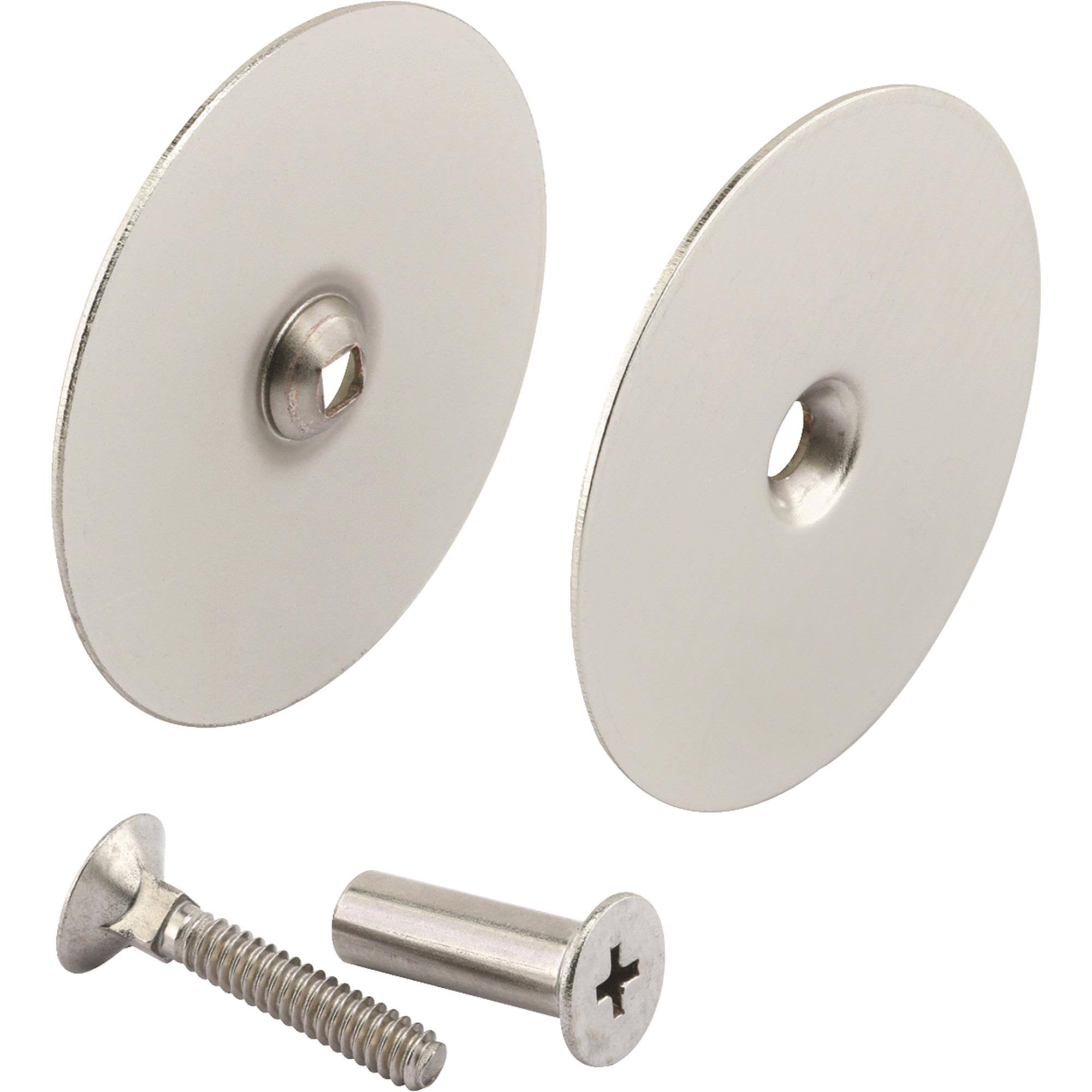 Prime-Line Plate Hole Cover Satin Nickel