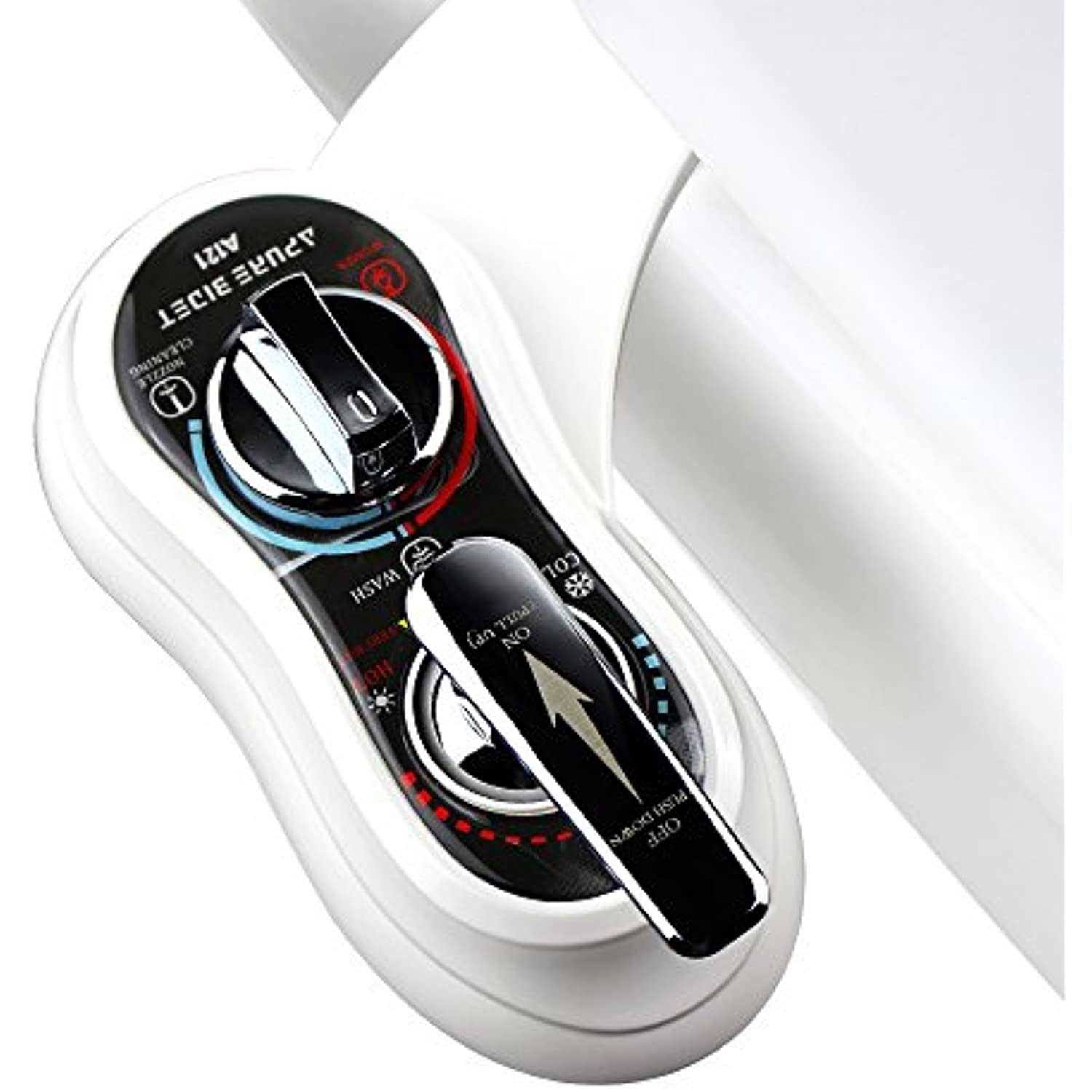 Apure Bidet A121- Hot and Cold Water Bidet- Dual Nozzles of Wash and Women Wash- SelfCleaning Toilet Bidets