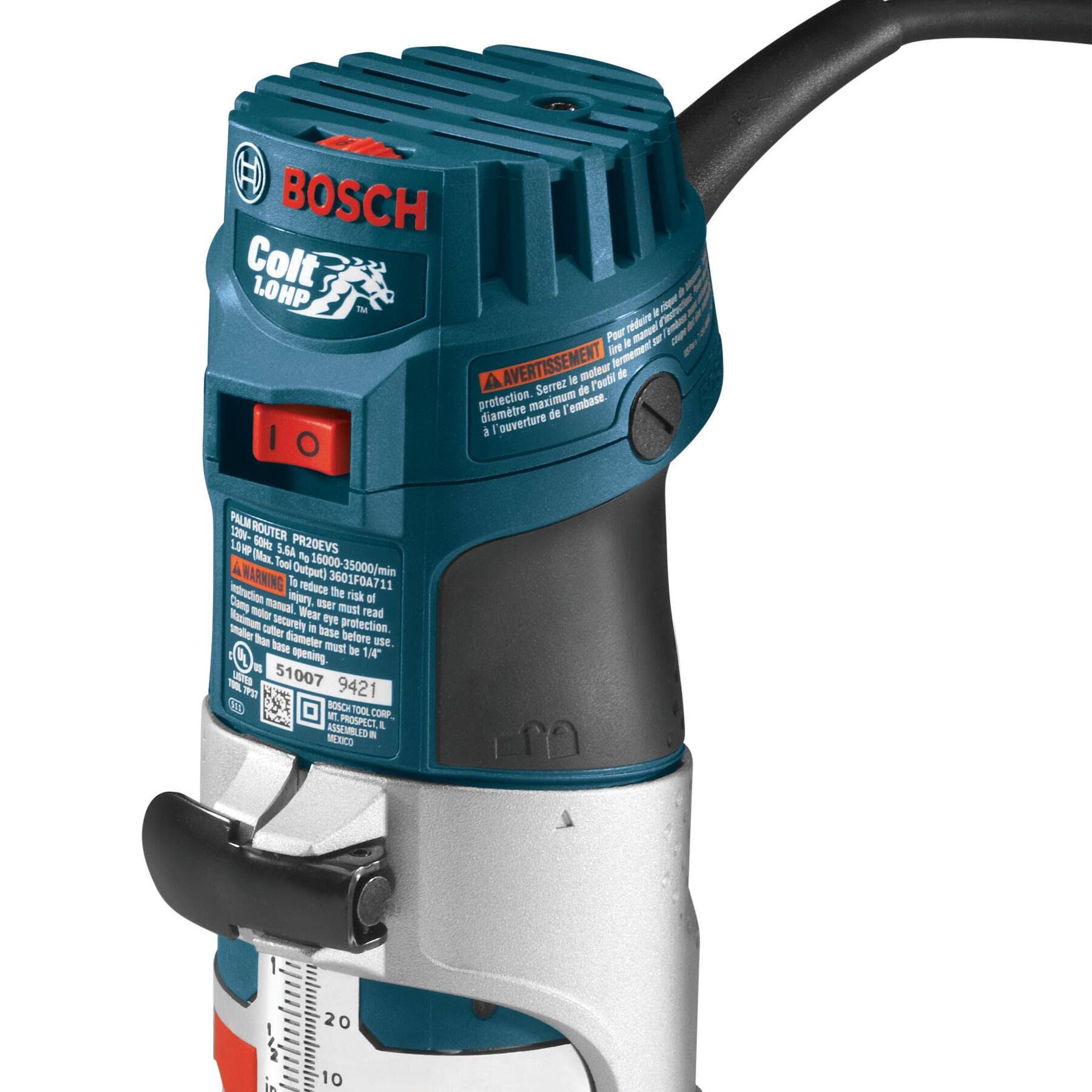 Bosch PR20EVS Variable-Speed Palm Router