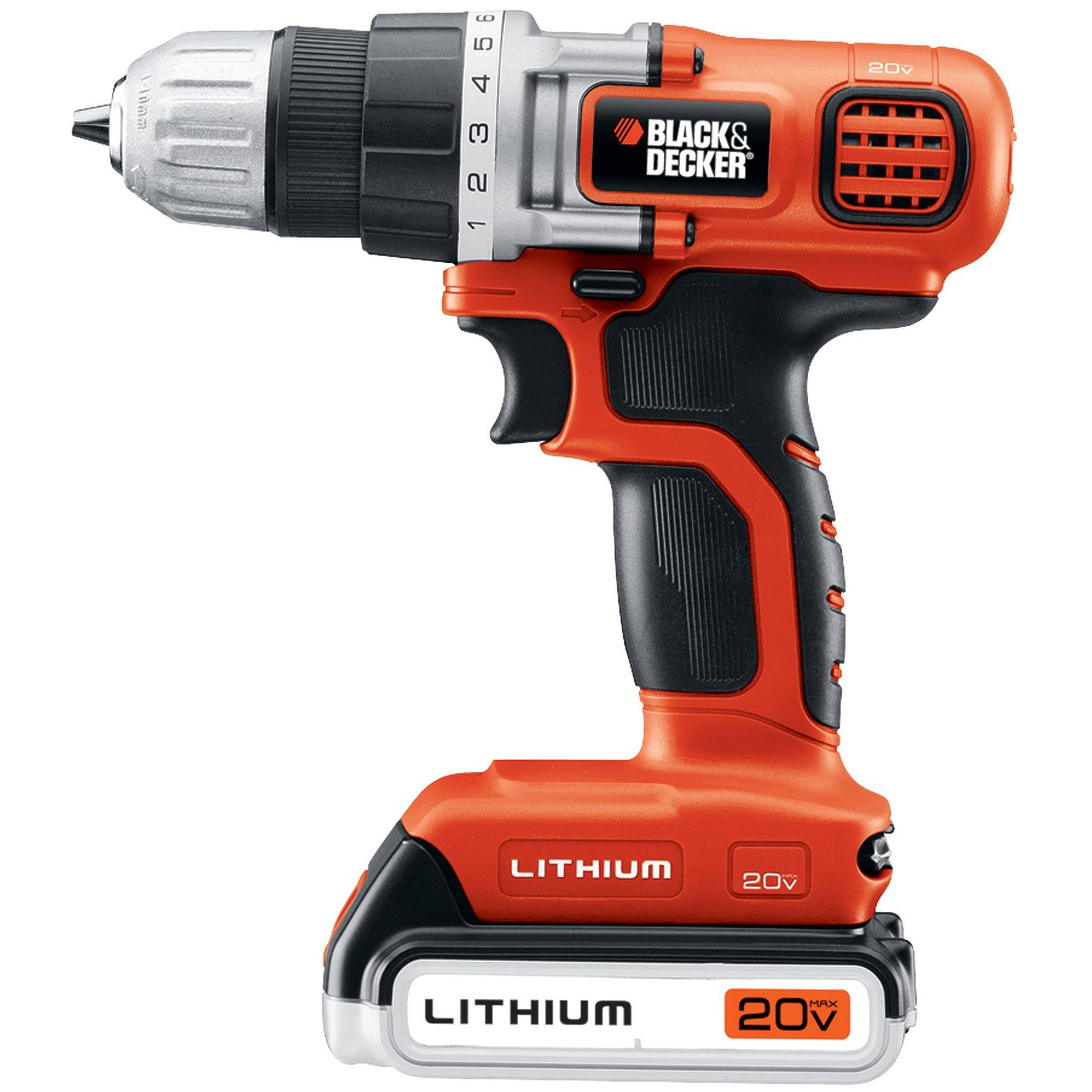 Black & Decker 20V Lithium Cordless Drill/Driver