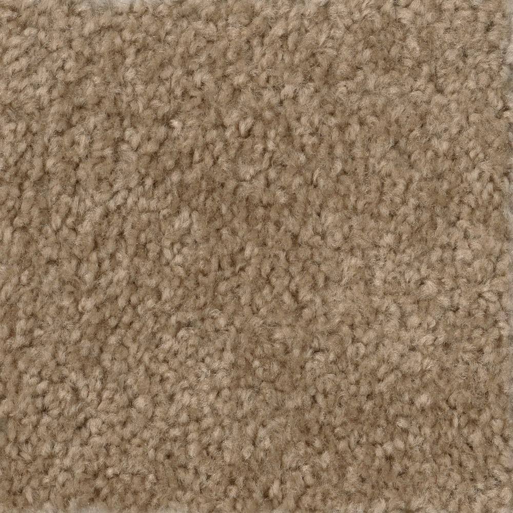 TrafficMaster Hot Shot II- Tuscan- Beige 12 ft. 16 oz. SD Polyester Texture Full Roll Carpet (1080 Sq. ft./Roll)