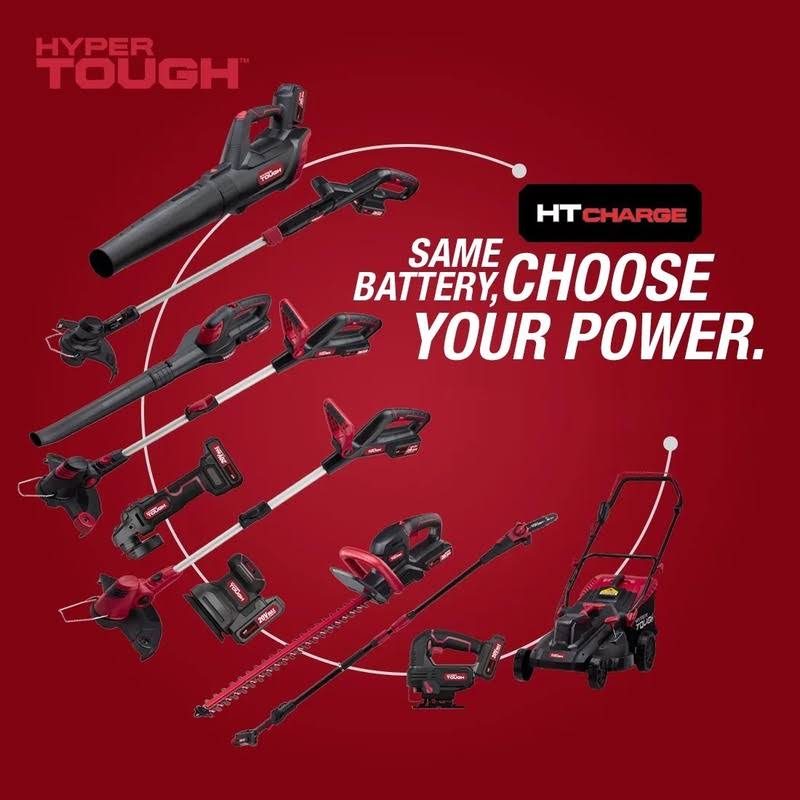 Hyper Tough 20V Lithium-Ion Battery Fast Charger for Hyper Tough 20V Batteries