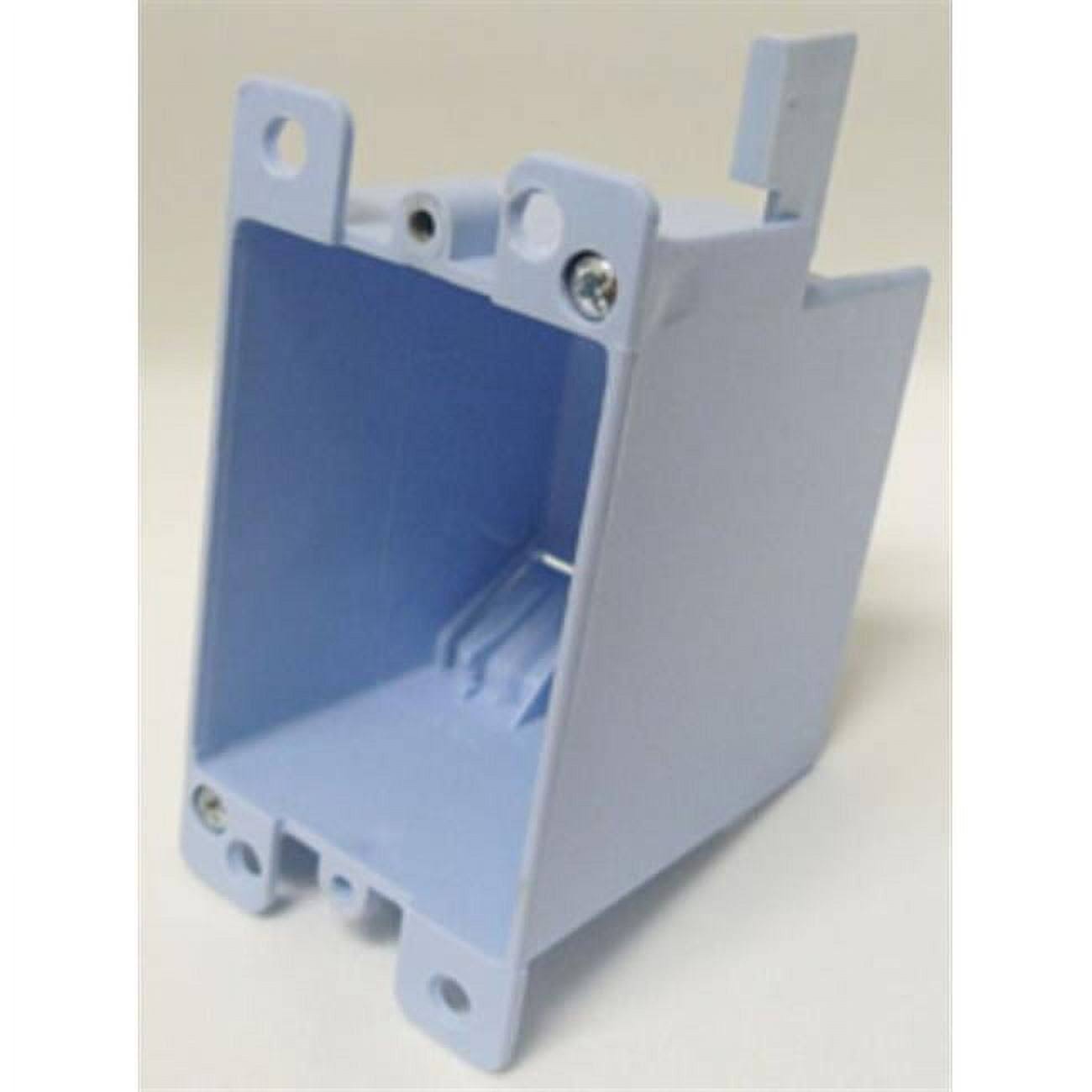 Cantex EZ14SOR Electrical Box, 1 Gang, 14 Cu in, PVC