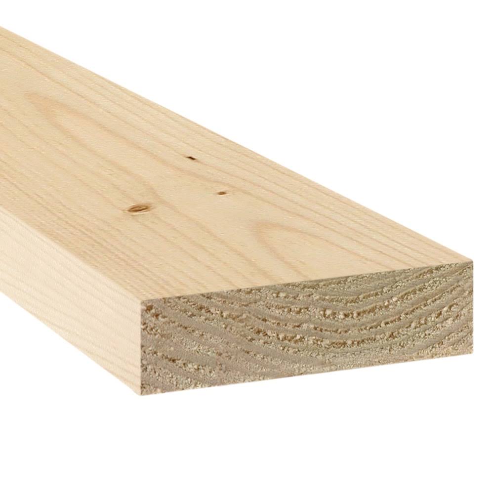 Lowe's 2-in x 6-in x 4-ft Pine Lumber | TCP264W2