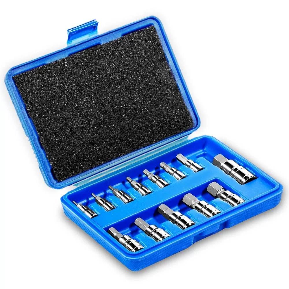 Stark 33501 SAE Pro-Grade Hex Allen Bit Socket Set (13-Piece)