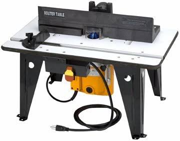 Chicago Electric Benchtop Router Table with 1-3/4 HP Router