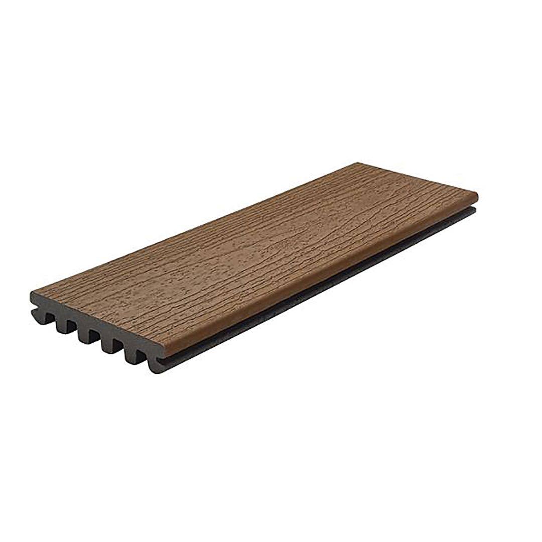 Trex Enhance Basics 16-ft Saddle Grooved Composite Deck Board Sd010616e2g01