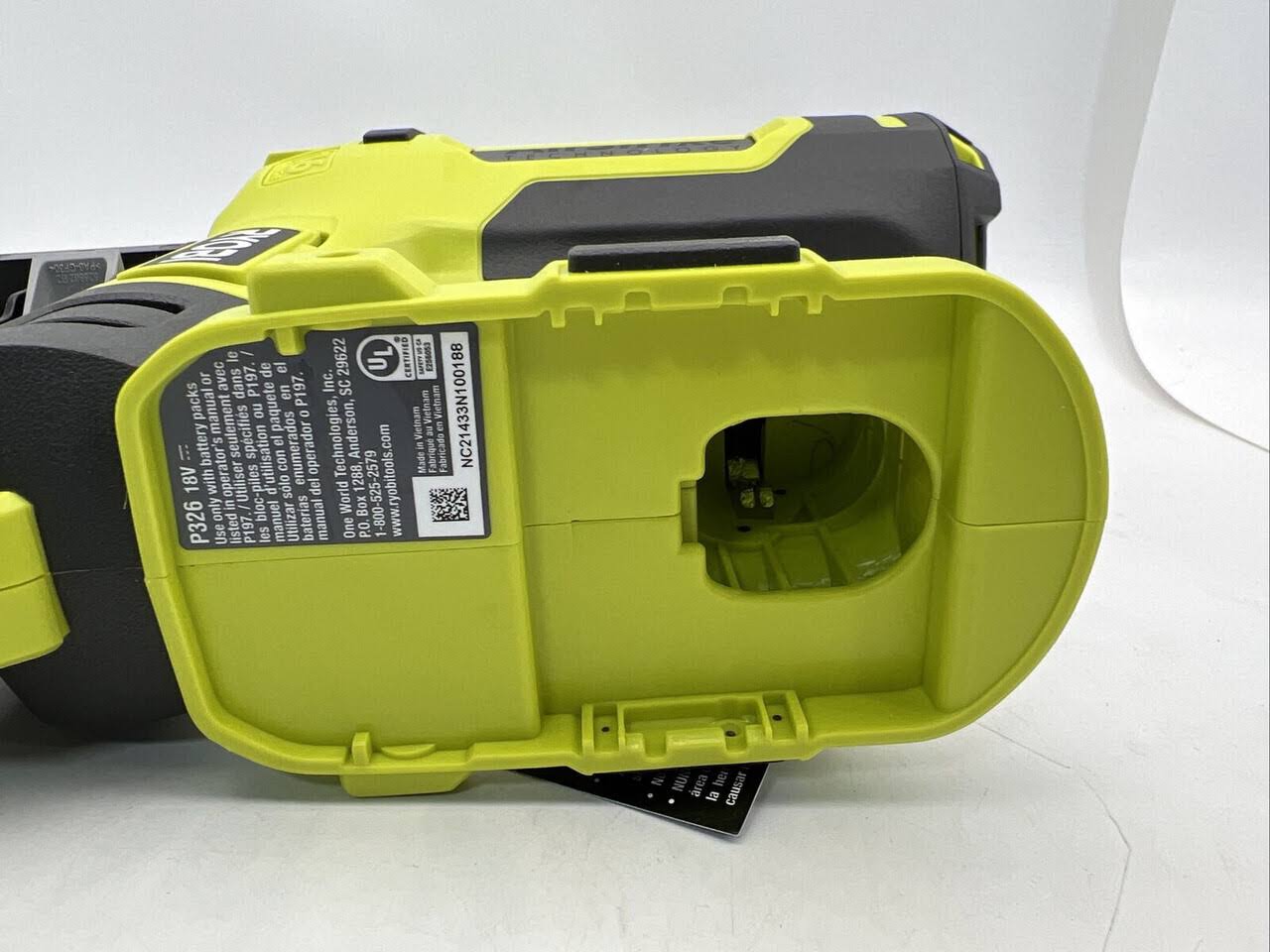 Ryobi One+ 18V 16-Gauge Cordless Airstrike Finish Nailer (Tool Only)