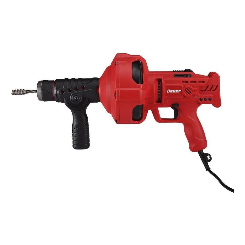 Bauer 23 ft. Auto-Feed Handheld Electric Drain Cleaner