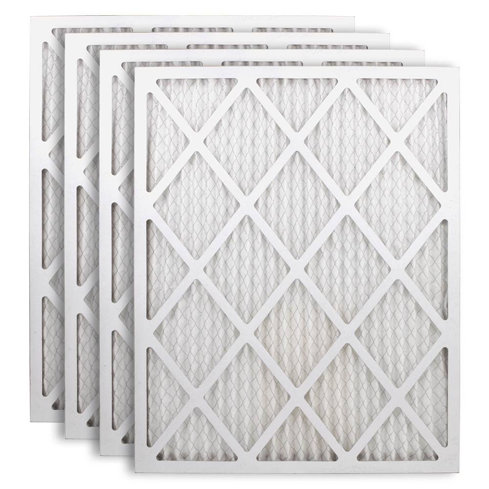 Honeywell 20x25x1 High Efficiency Allergen MERV 11 Air Filter, 4 Pack