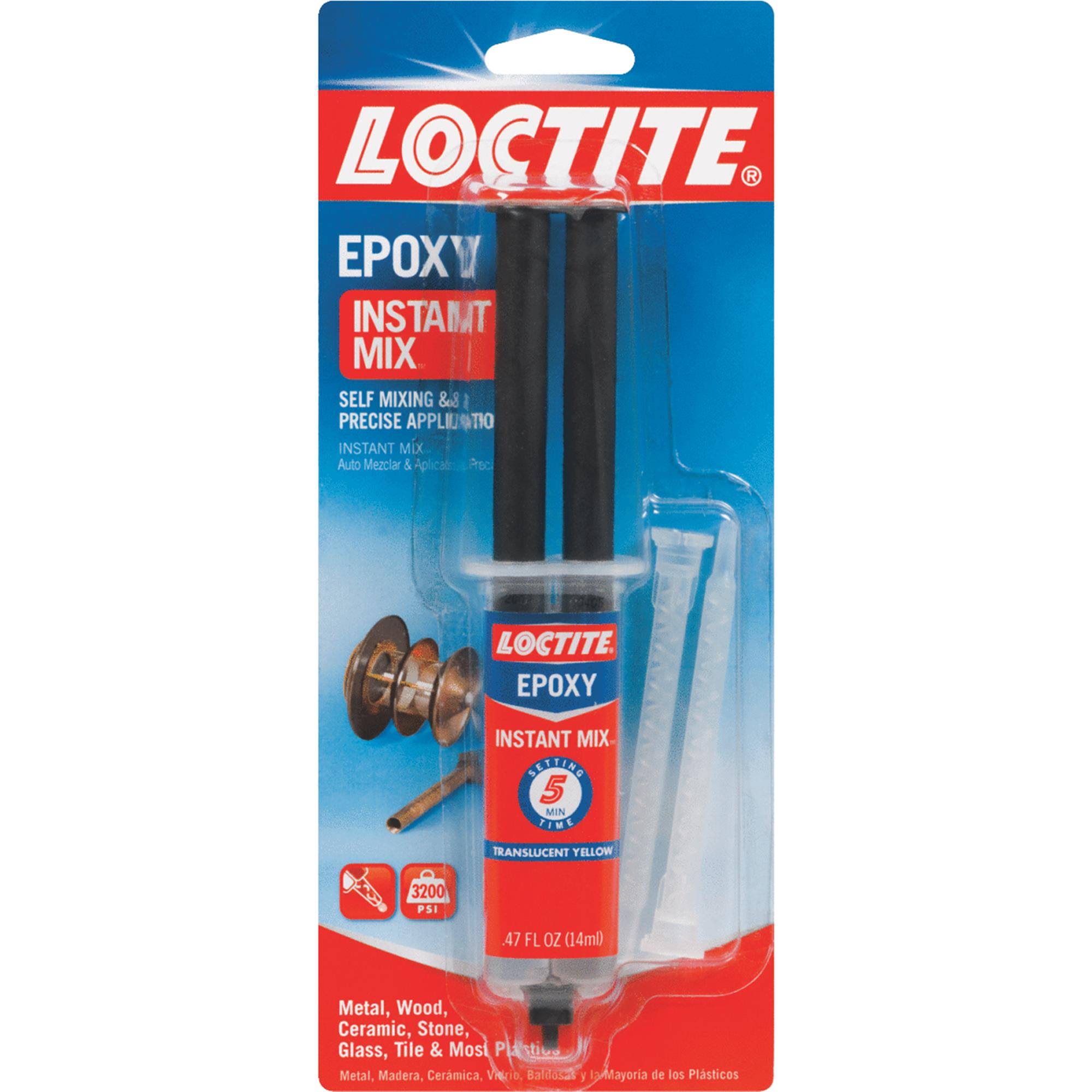 Loctite Five Minute Instant Mix Epoxy- 0.47 fl oz tube