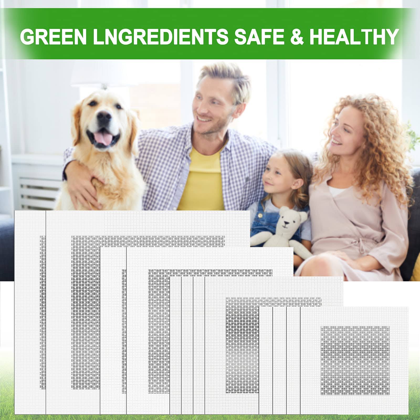 13 Piece Drywall Repair Patch Kit with 2/4/6/8 inch Plaster Wall Patches for Quick Fixes