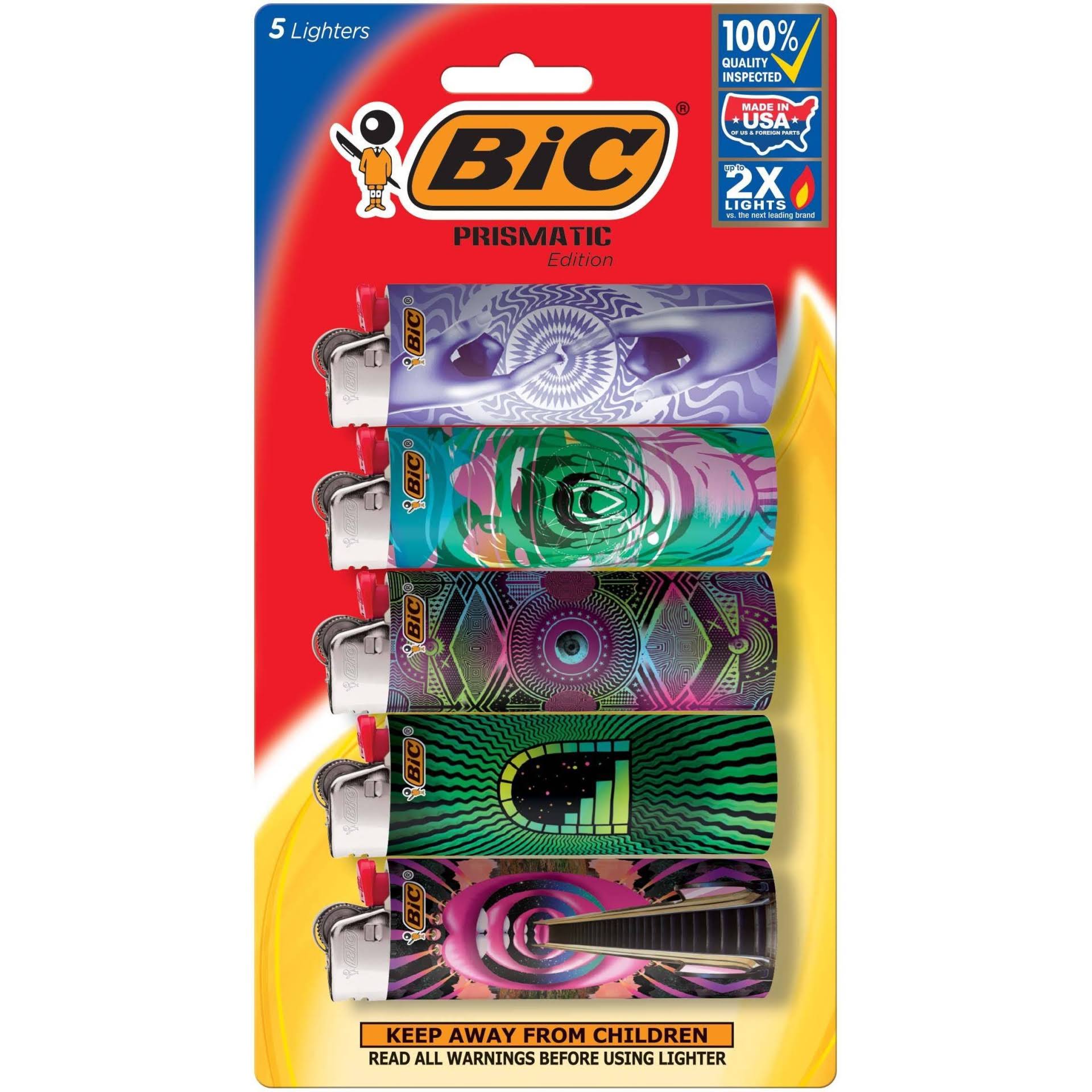 Bic Lighters- 5 lighters