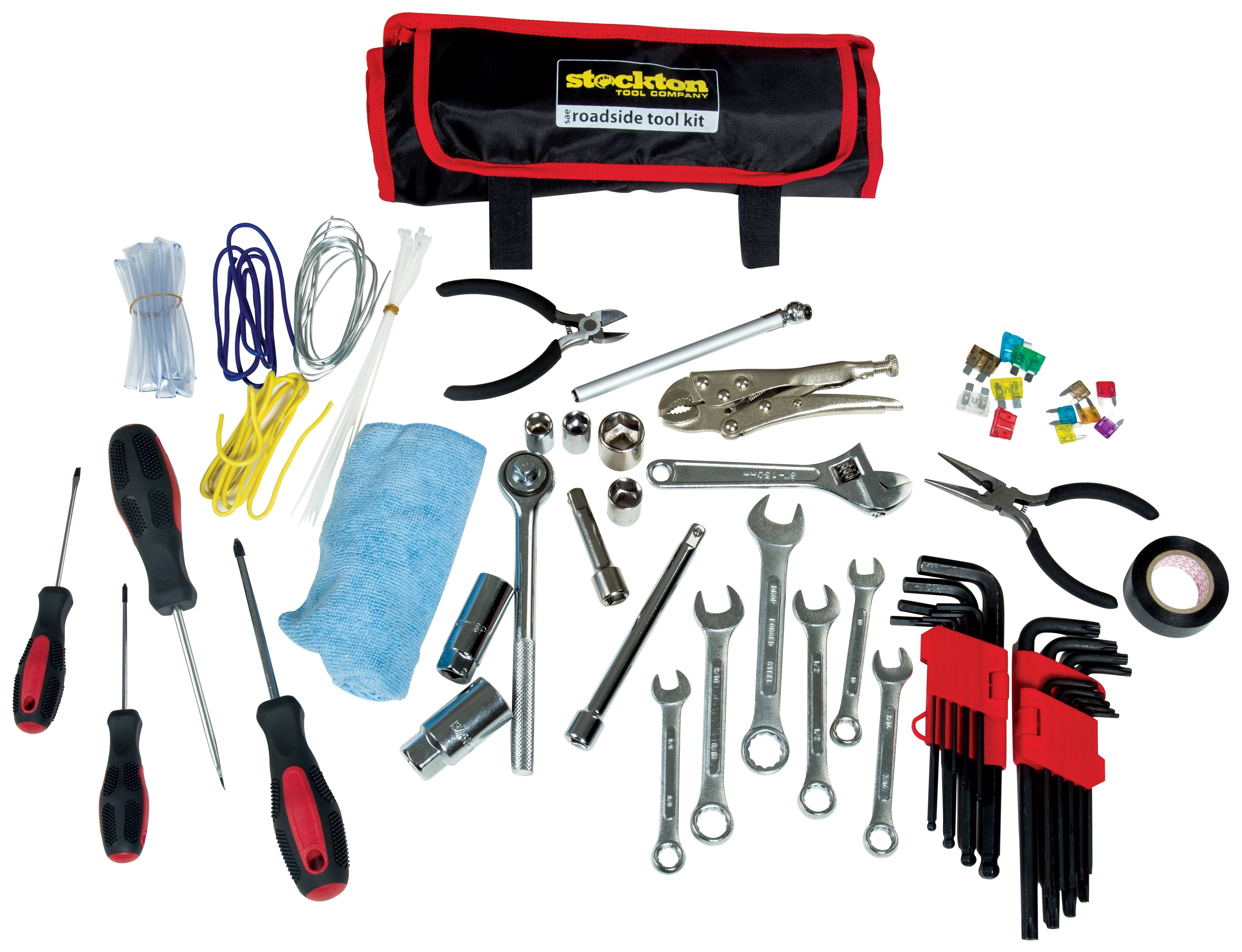 Stockton Tools Stockton Roadside Tool Kit, Metric, Metric