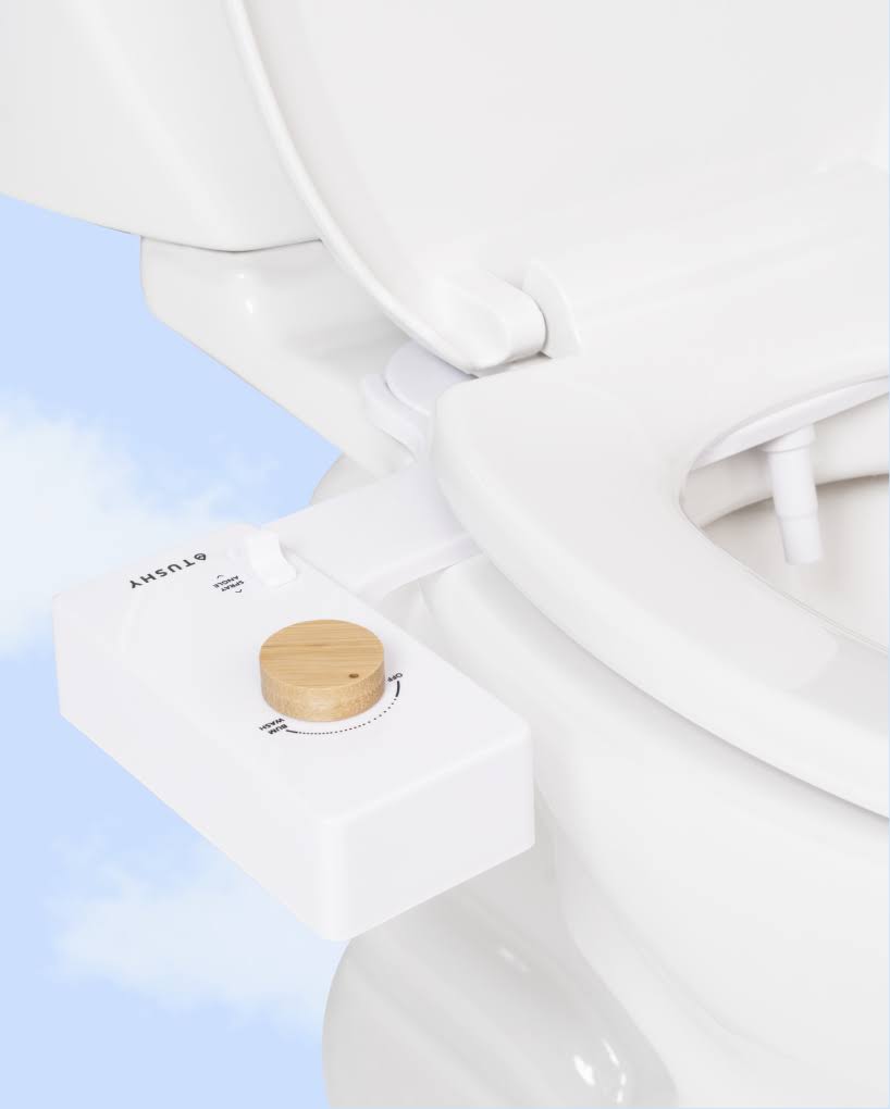 Tushy Classic 3.0 Bidet Attachment (Bamboo Knob)
