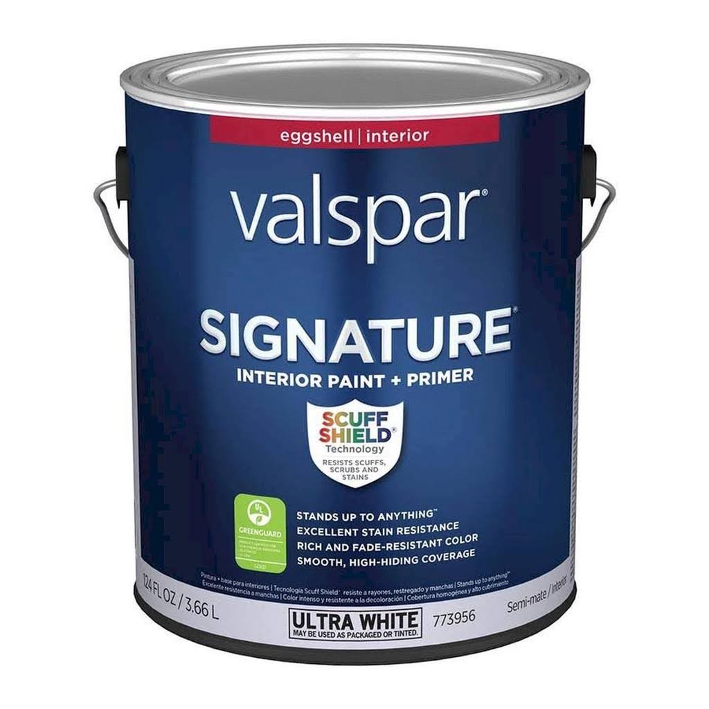Valspar Signature Ultra White Eggshell Tintable Interior Paint (1-Gallon) | 007.0773956.007