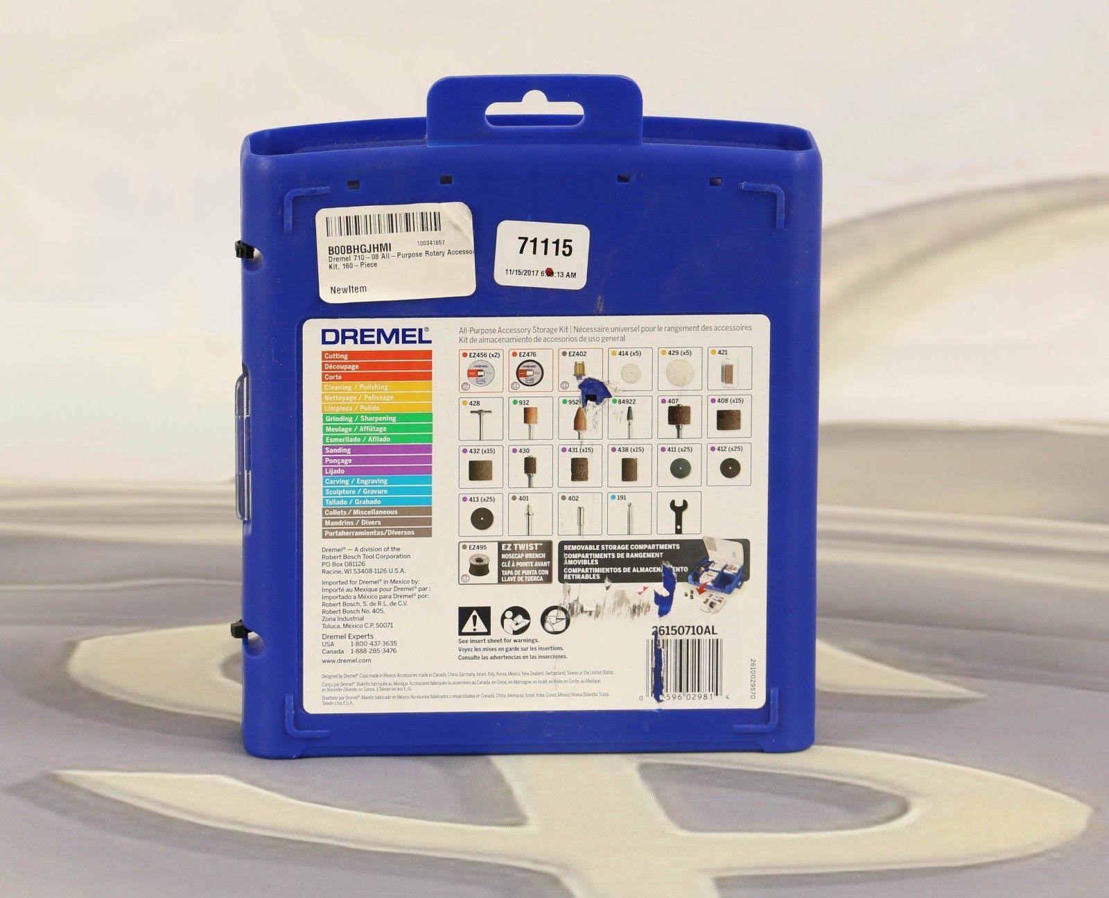 Dremel 710-08 160-Piece All-Purpose Accessory Kit