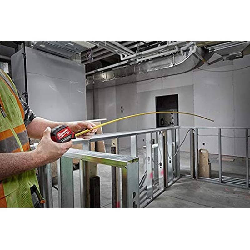 Milwaukee 48-22-0325 Compact Wide Blade Magnetic Tape Measures, Black