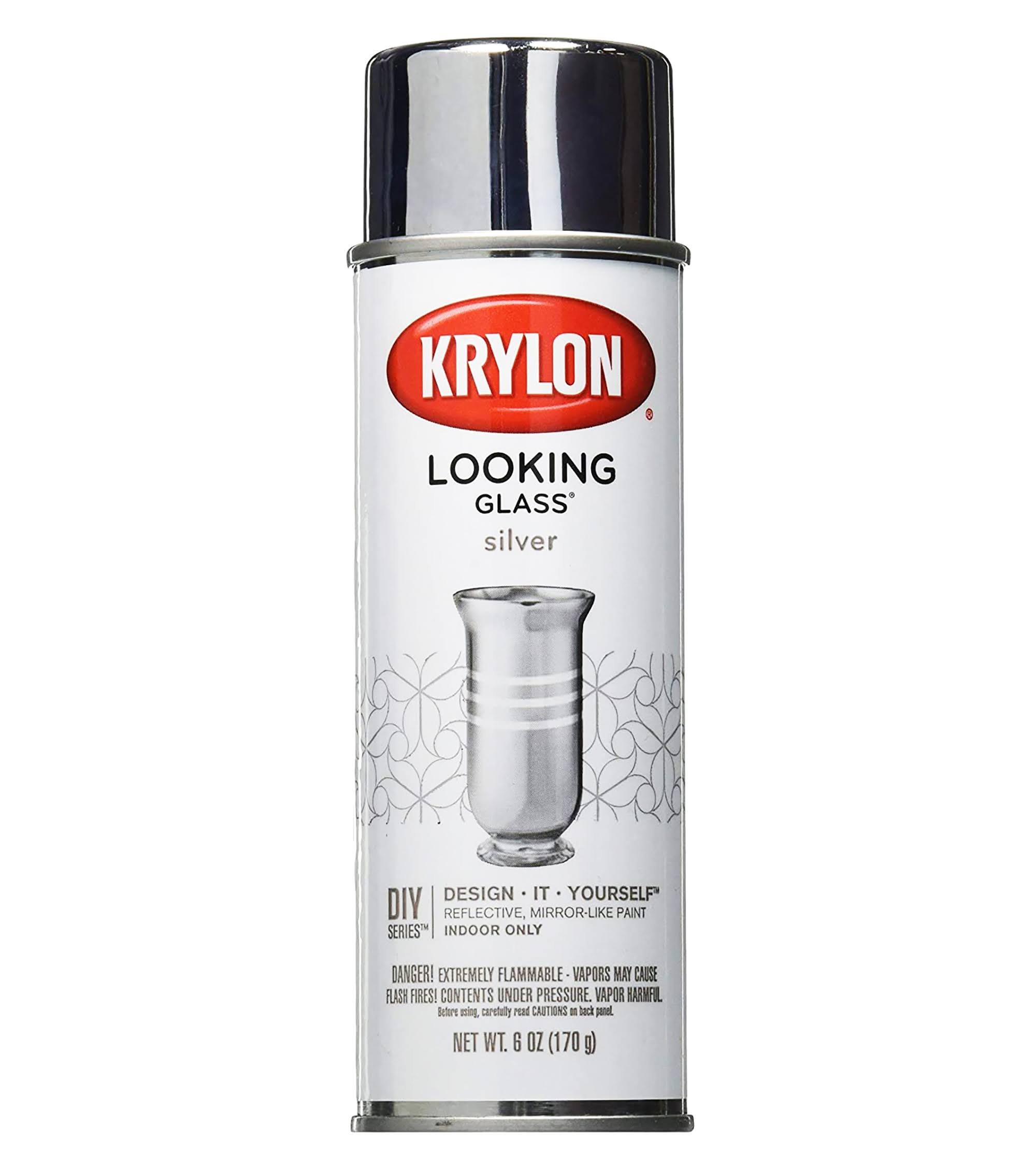 Krylon Silver Looking Glass Spray Paint- 6 oz