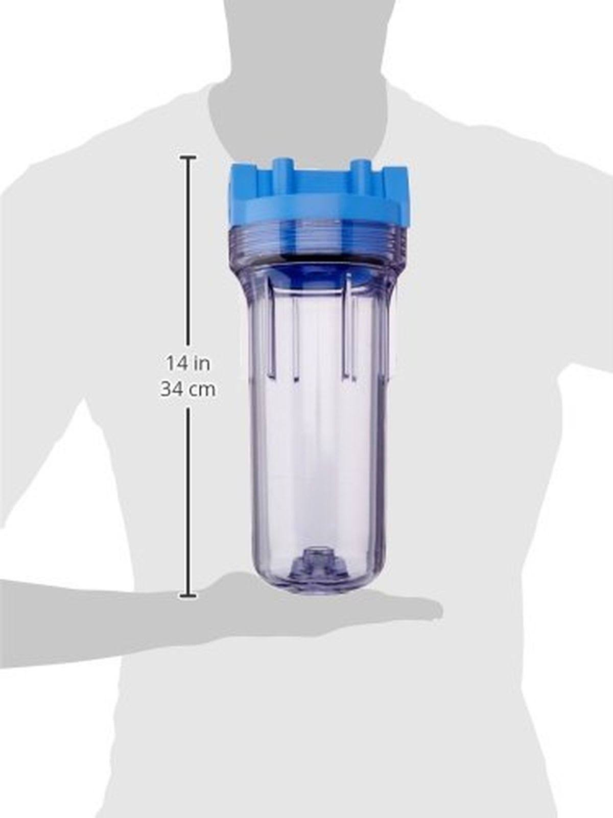 PENTEK-150072 #10 Standard Blue/Clear Filter Housing, 3/4