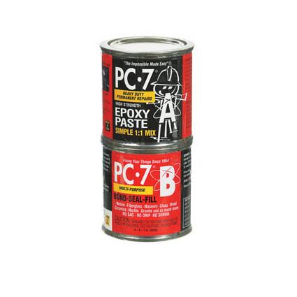 Protective Coating 7 Epoxy Paste, Dark Gray- 1 lb can