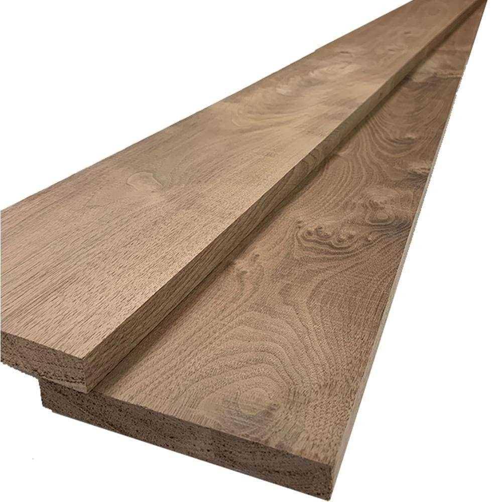Swaner Hardwood 1 in. x 6 in. x 8 ft. Walnut S4S Board