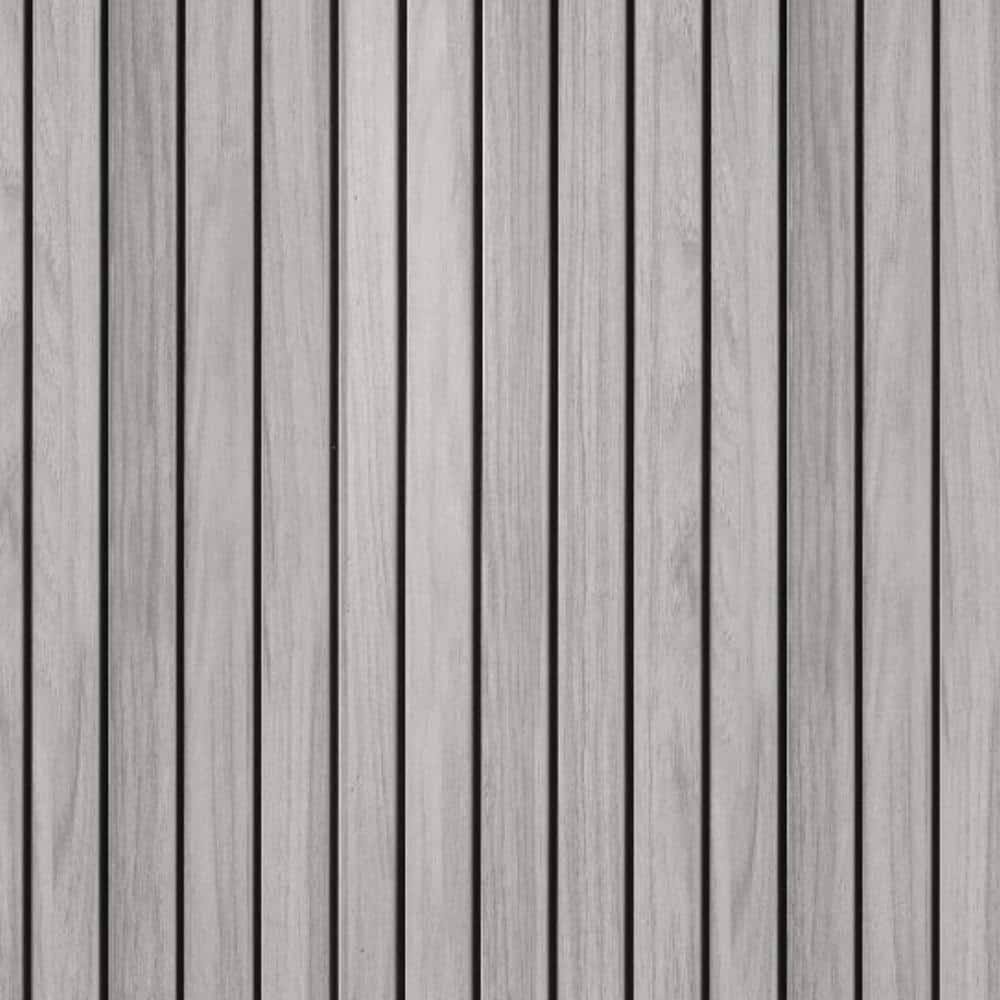 WALL!SUPPLY 0.79 in. x 20 in. x 46 in. Ultralight Linari Modern Grey Wall Paneling (4-Pack), Gray