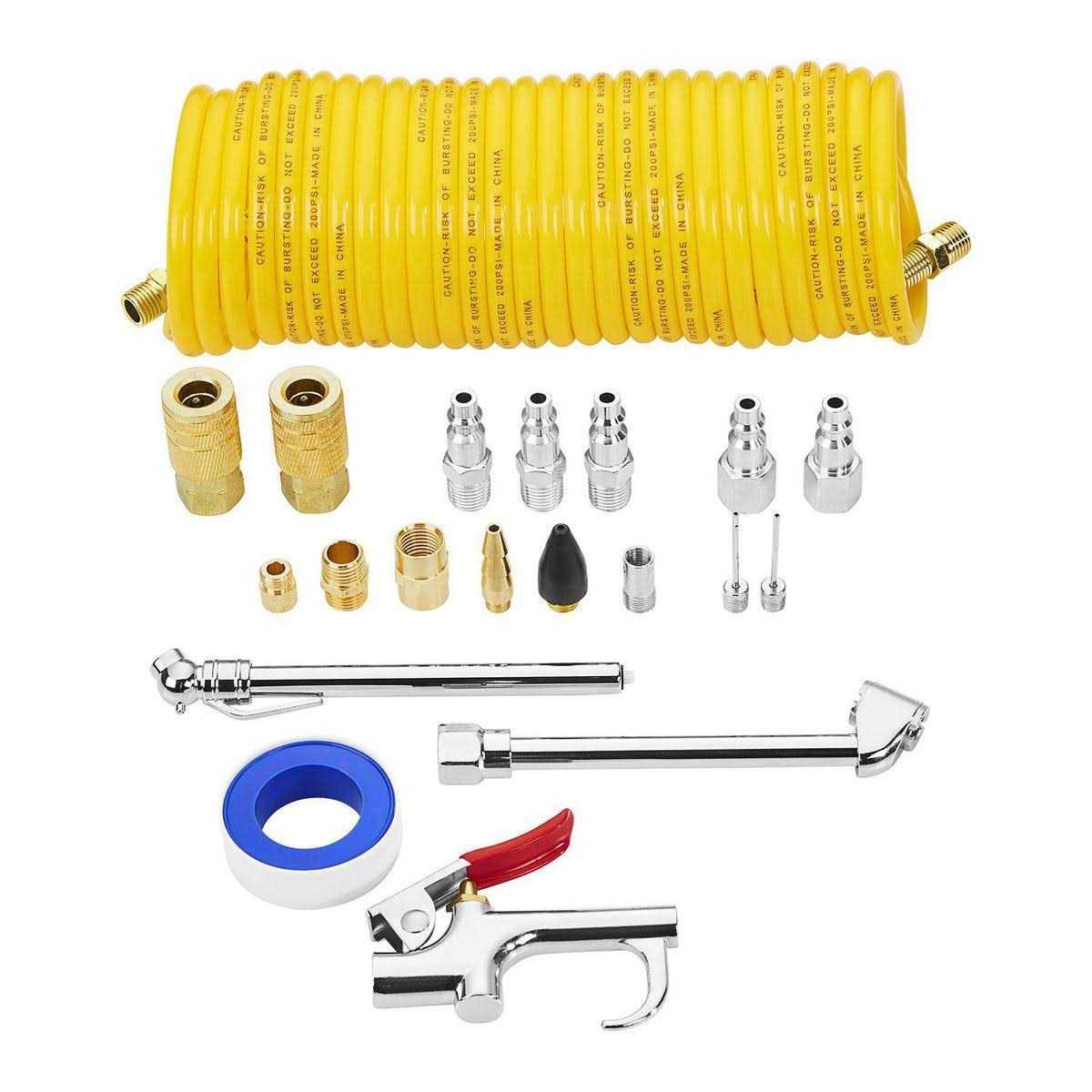Central Pneumatic Air Compressor Starter Kit, 20 Piece 64599