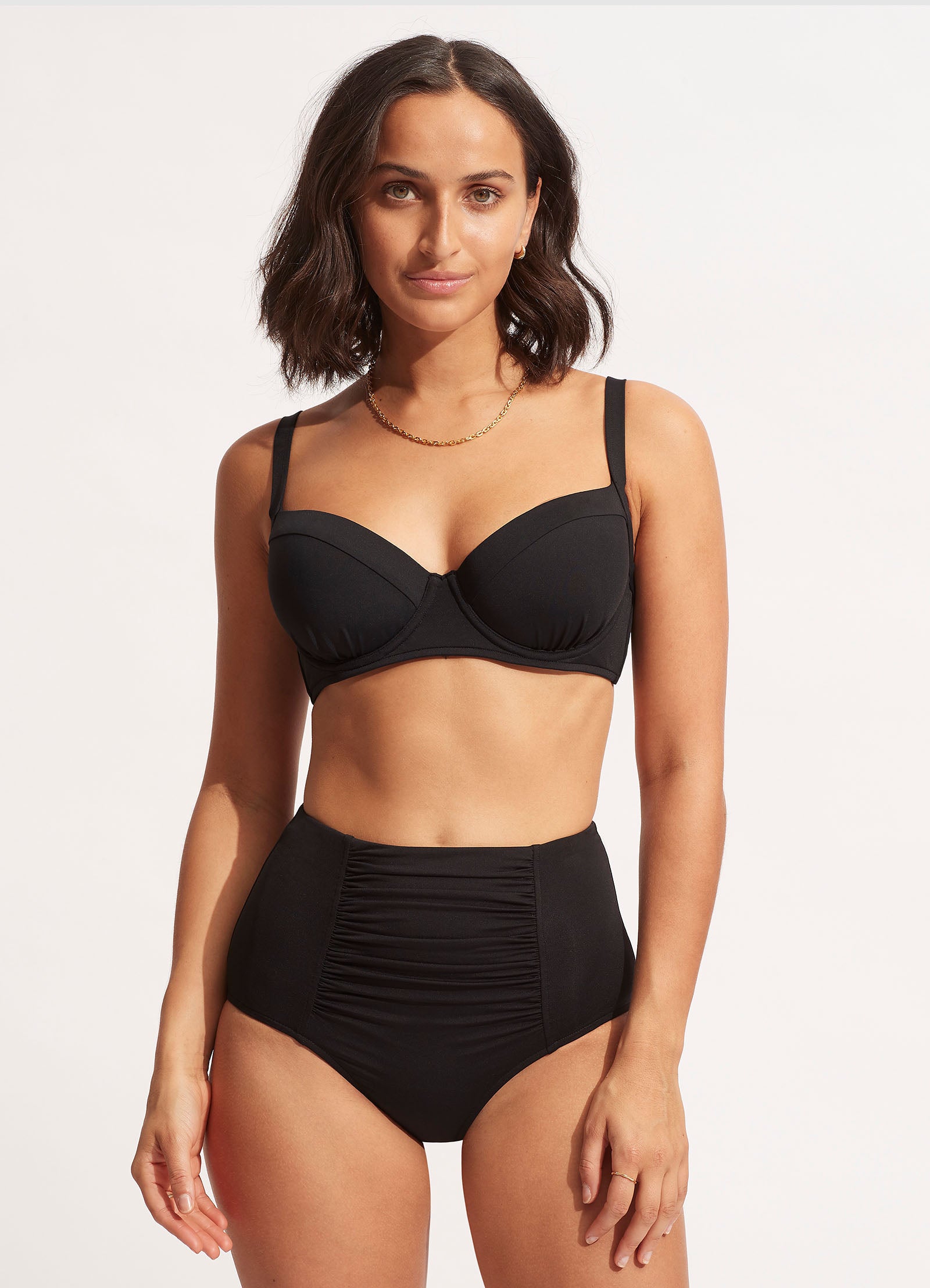 Seafolly Collective High Waisted Pant - Black