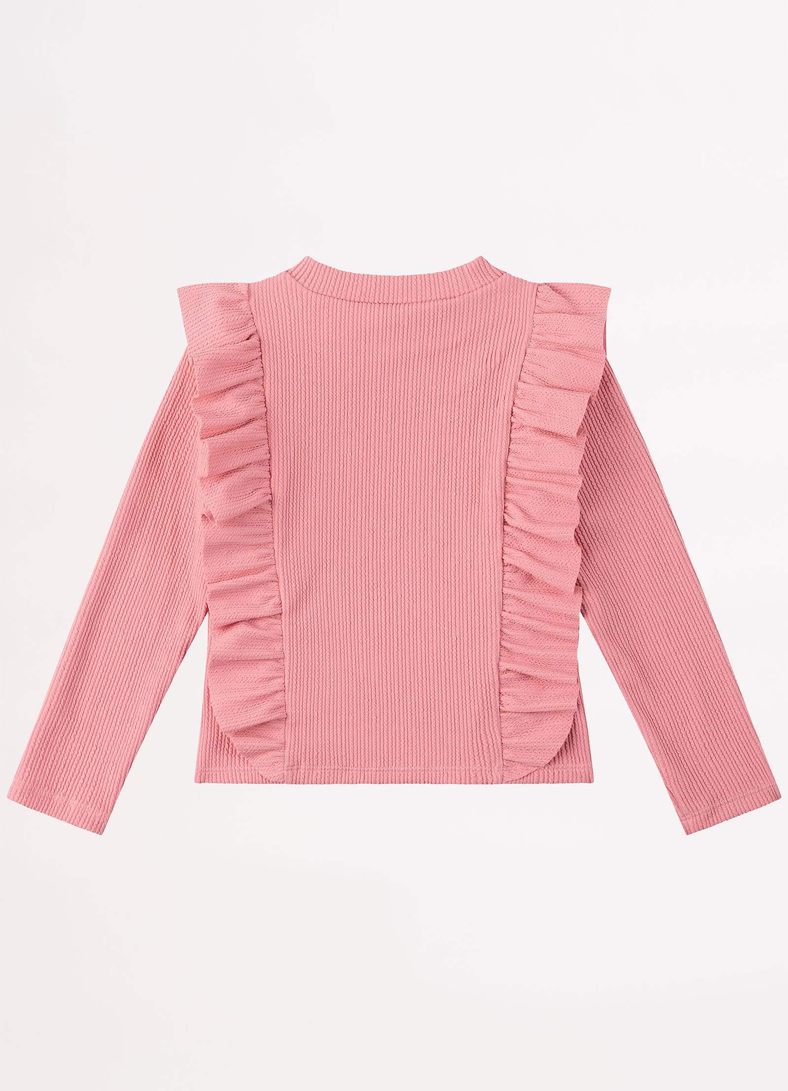 Girls Essential Rash Shirt  - Rose