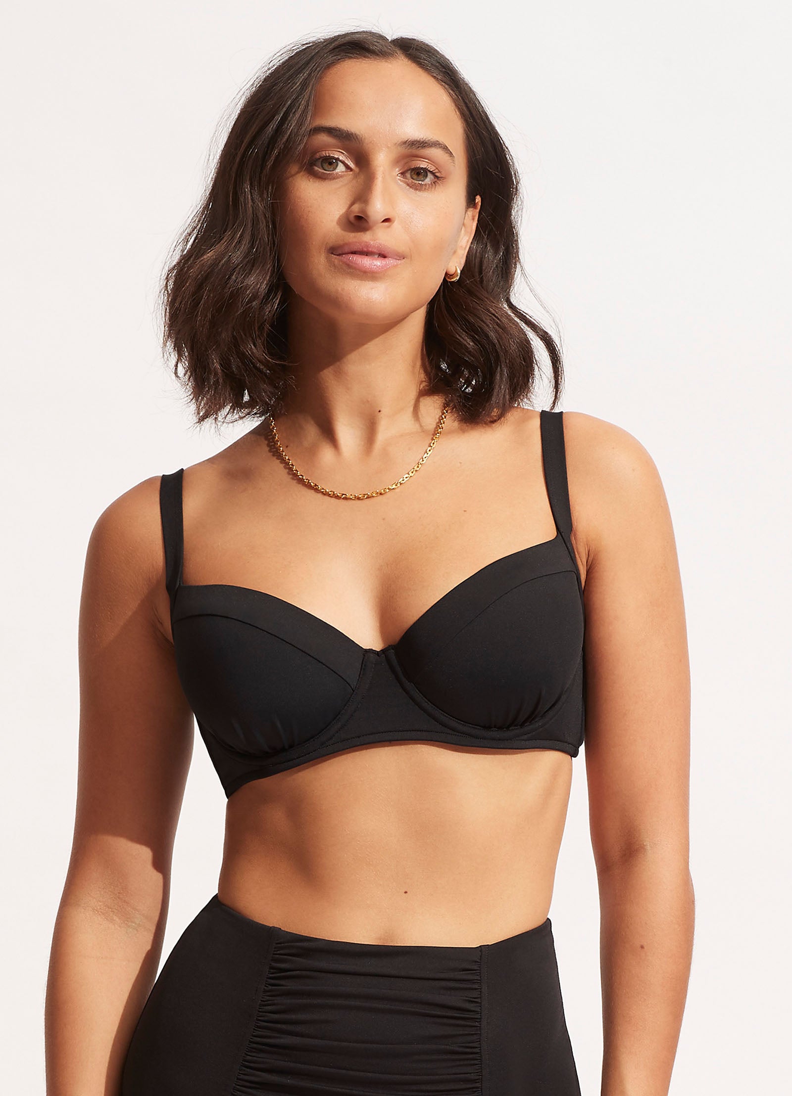 Seafolly Collective DD Cup Underwire Bra - Black