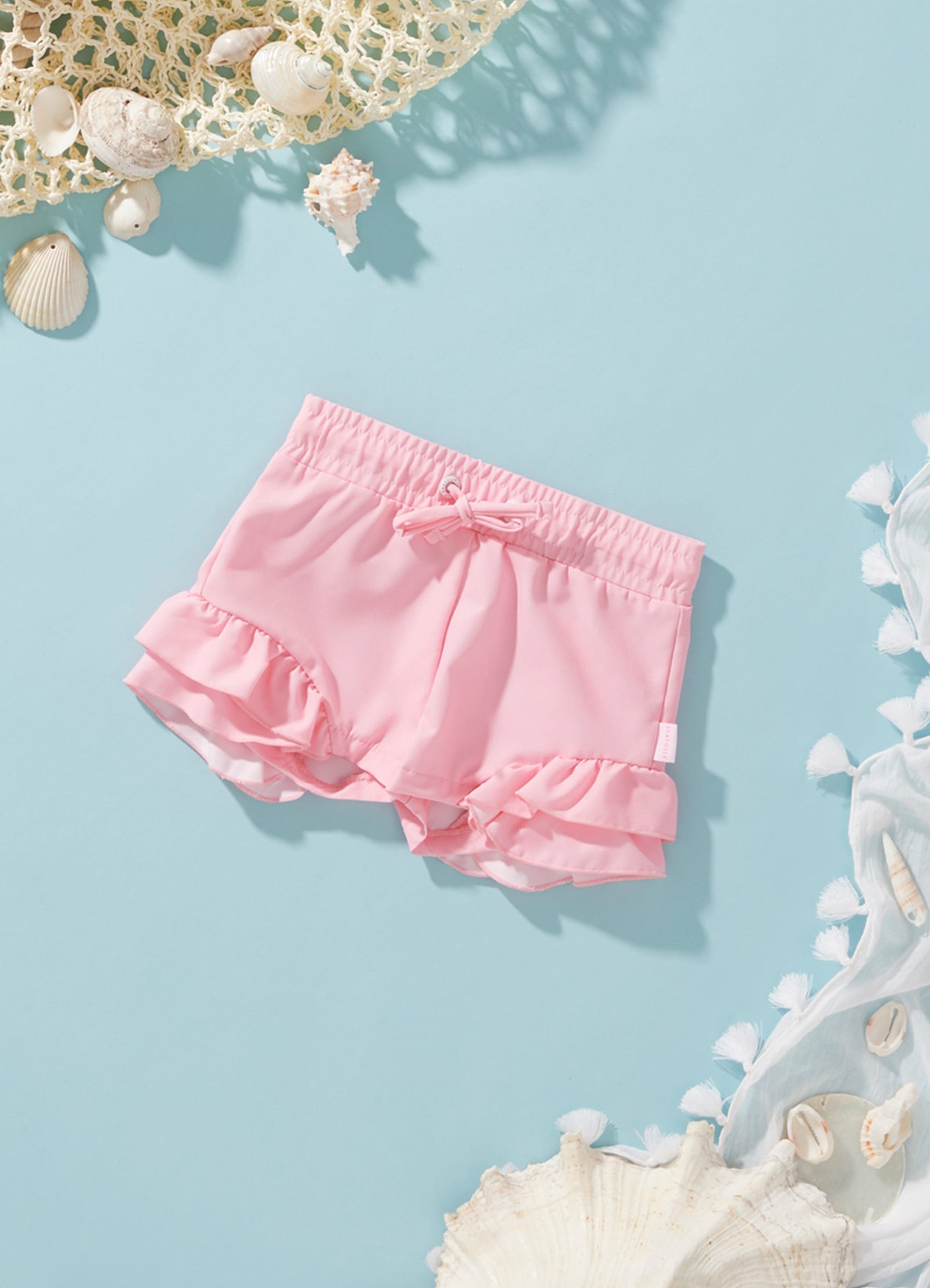 Girls Essential Boardshorts  - Rose