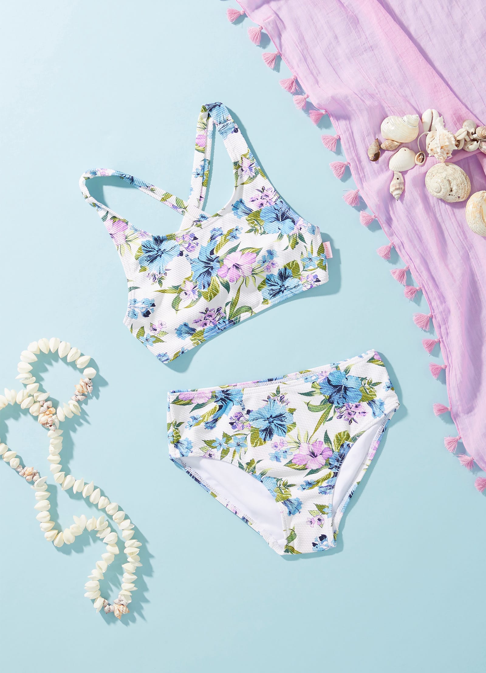 Girls Vanuatu Tie Back Bikini  - Vanuatu