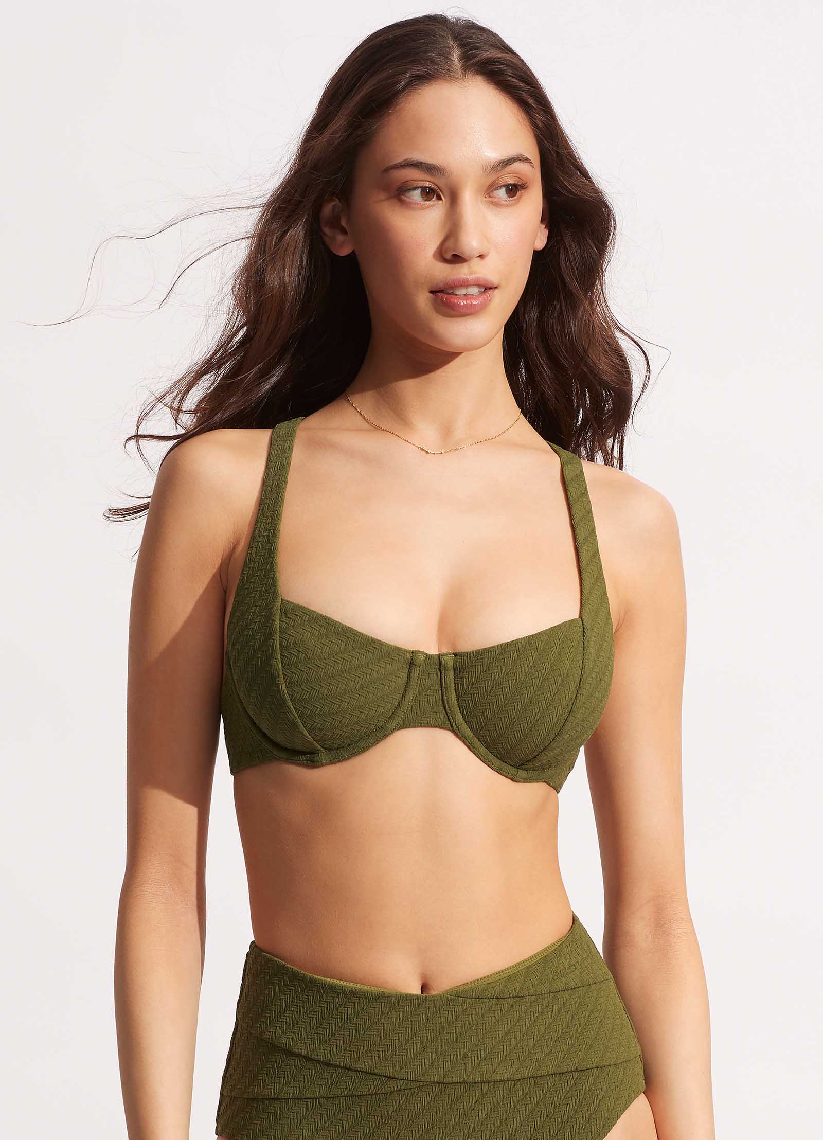 Willow Underwire Bra - Avocado